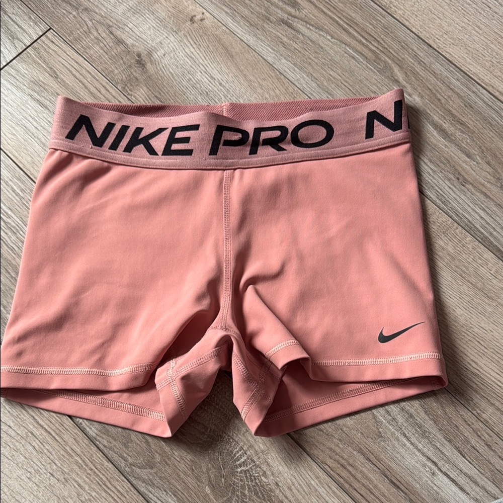 Nike Women's Pink Pro Shorts